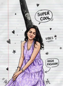 Notebook Drawing Ai Photo Editing Prompts Viral Image