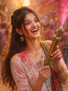 Girls Holi Ai Photo Editing Prompts 2026