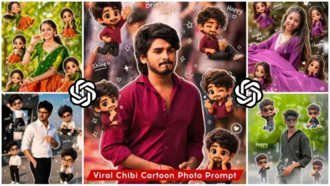 Viral Chibi Cartoon Style Ai Photo Editing Prompts