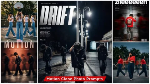 Trending Motion Clone Ai Photo Editing Prompts