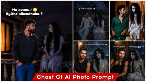 Ghost Gf Couple Ai Photo Editing Prompts
