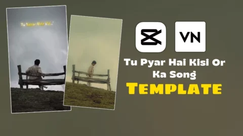 Tu Pyar Kisi Or Ka song Vn & Capcut Template